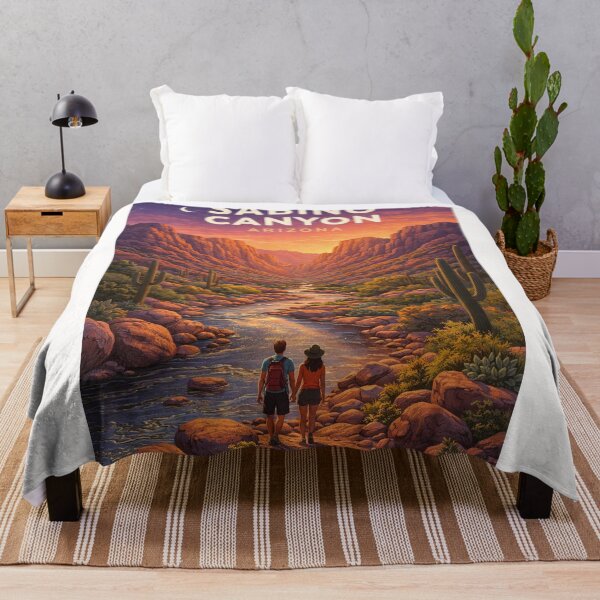 Item preview, Sabino Canyon Arizona Desert Stream and Santa Catalina Mountains Landscape designed and sold by Places On Earth.