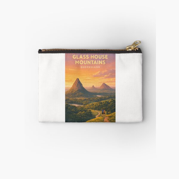 Item preview, Glass House Mountains Queensland Sunshine Coast Volcanic Peaks Panorama designed and sold by Places On Earth.