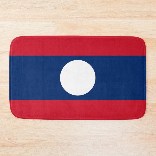 Item preview, Laos Flag designed and sold by FlagsandSymbols.