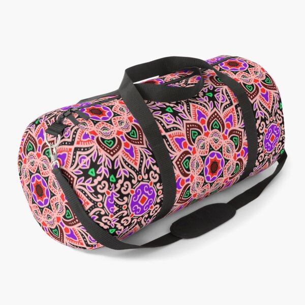 Item preview, Mexican Tile Pattern In Pink, Purple And Black designed and sold by DEC02.