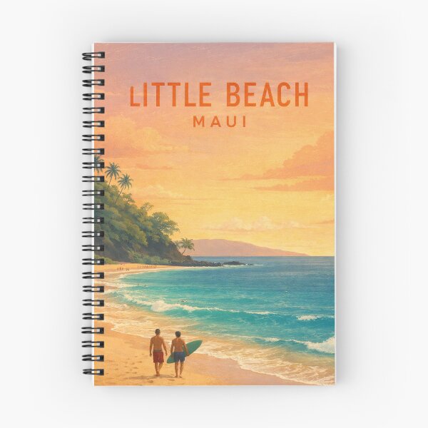 Item preview, Little Beach Maui Hawaii Tropical Coast and Pacific Ocean Sunset designed and sold by Places On Earth.