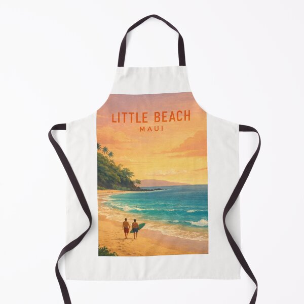 Item preview, Little Beach Maui Hawaii Tropical Coast and Pacific Ocean Sunset designed and sold by Places On Earth.