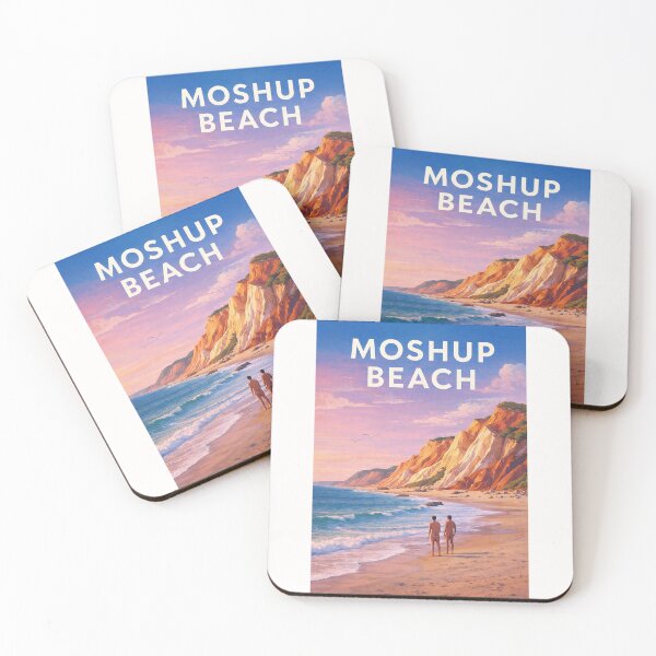 Item preview, Moshup Beach Aquinnah Martha's Vineyard Coastal Cliffs and Atlantic Shore designed and sold by Places On Earth.