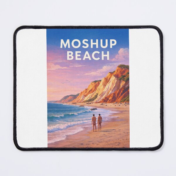 Item preview, Moshup Beach Aquinnah Martha's Vineyard Coastal Cliffs and Atlantic Shore designed and sold by Places On Earth.