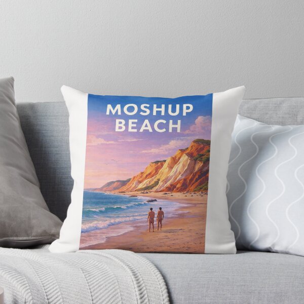 Item preview, Moshup Beach Aquinnah Martha's Vineyard Coastal Cliffs and Atlantic Shore designed and sold by Places On Earth.
