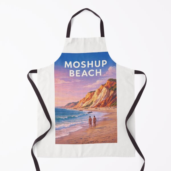 Item preview, Moshup Beach Aquinnah Martha's Vineyard Coastal Cliffs and Atlantic Shore designed and sold by Places On Earth.