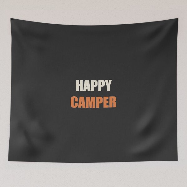 Item preview, Happy Camper - Funny Camping designed and sold by RetroThreadWorks.