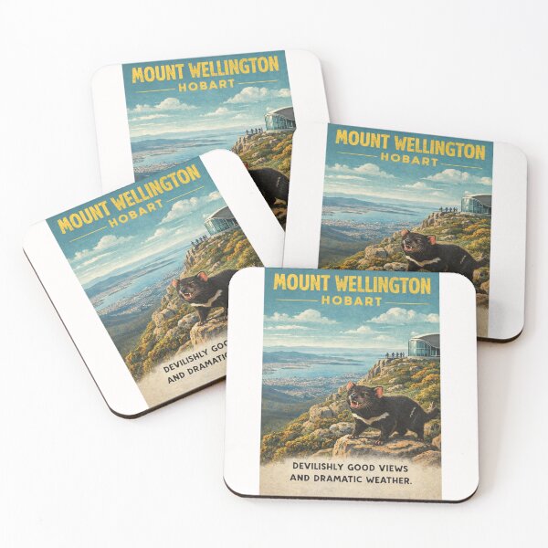 Item preview, Mount Wellington Hobart Tasmania with Kunanyi Summit and Derwent River Views designed and sold by Places On Earth.