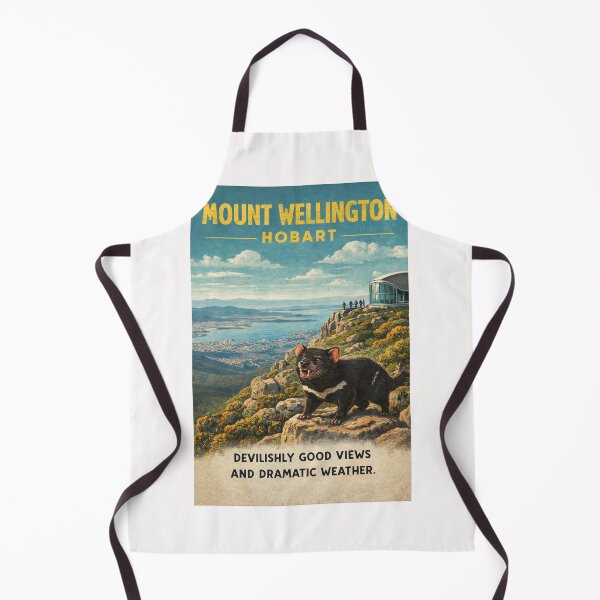 Item preview, Mount Wellington Hobart Tasmania with Kunanyi Summit and Derwent River Views designed and sold by Places On Earth.
