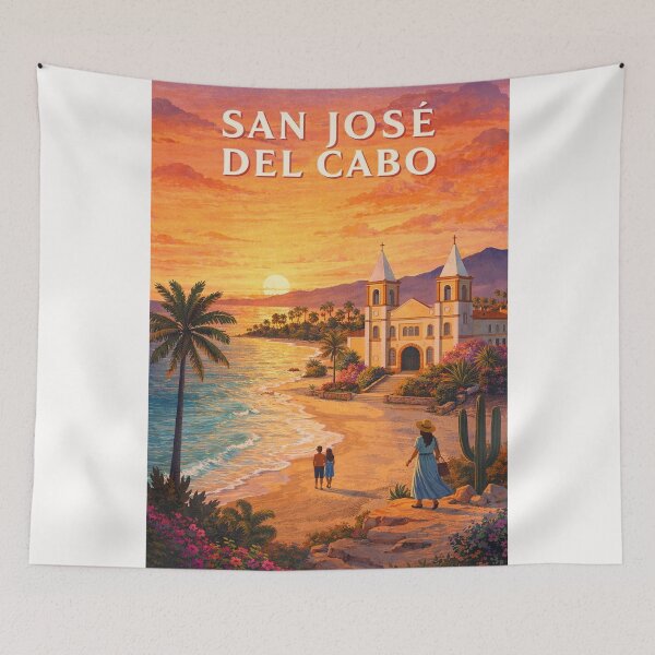 Item preview, San José del Cabo Baja California Sur Historic Mission and Pacific Coast designed and sold by Places On Earth.