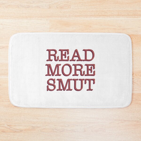 Item preview, Read More Smut Funny Bookish Reader Quote Typography Sticker designed and sold by alexmaushaus.
