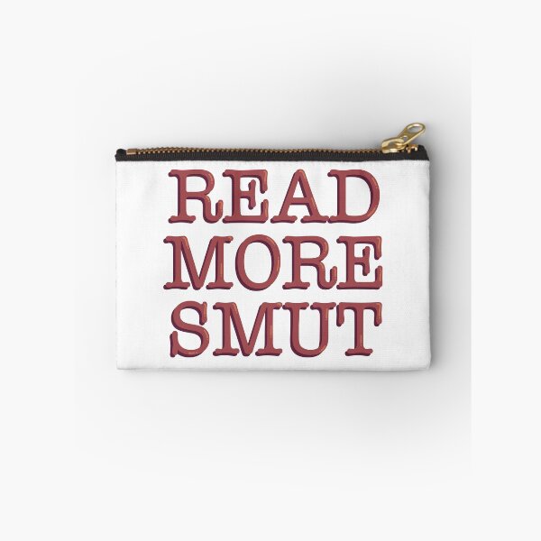 Item preview, Read More Smut Funny Bookish Reader Quote Typography Sticker designed and sold by alexmaushaus.