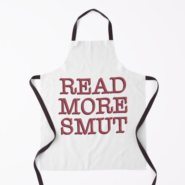 Item preview, Read More Smut Funny Bookish Reader Quote Typography Sticker designed and sold by alexmaushaus.