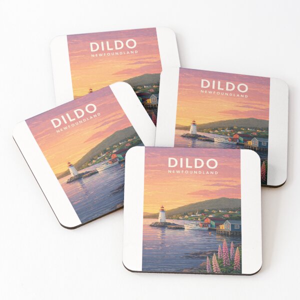Item preview, Dildo Newfoundland Coastal Harbour Lighthouse and Trinity Bay Village designed and sold by Places On Earth.
