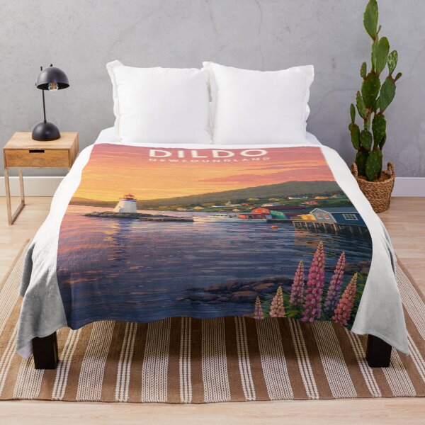 Item preview, Dildo Newfoundland Coastal Harbour Lighthouse and Trinity Bay Village designed and sold by Places On Earth.