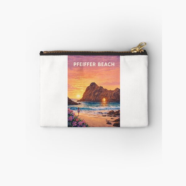 Item preview, Pfeiffer Beach Big Sur California with Keyhole Rock at Sunset designed and sold by Places On Earth.