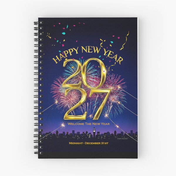 Item preview, HAPPY NEW YEAR 2027 - Fine Art Print - Celebrating New Beginnings - by DBM Photo Art 1 designed and sold by DBM Photo Art 1.