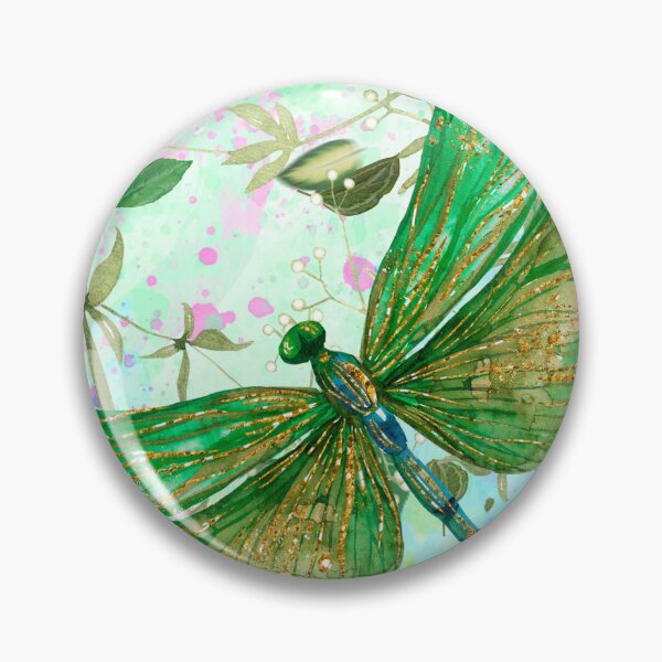 Item preview, Green Dragonfly designed and sold by MountainRoisin.