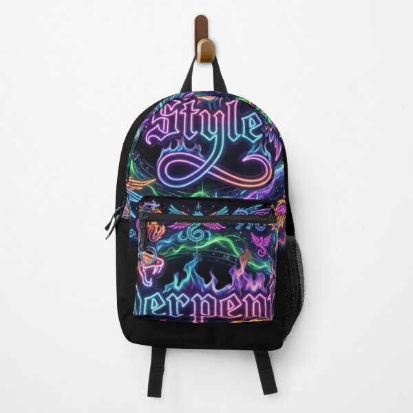 Item preview, Raptilyan Serpent Style Neon Chalkydri designed and sold by Raptilyan Creations | Apparel & Stickers.