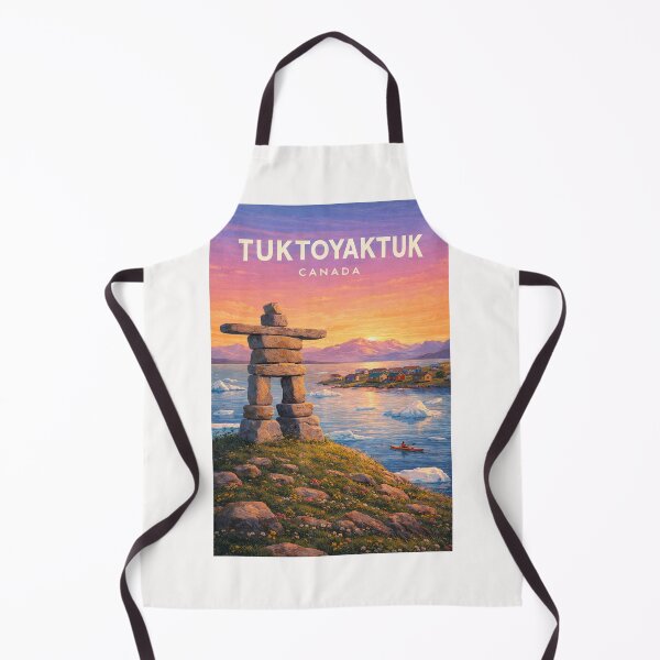 Item preview, Tuktoyaktuk Northwest Territories Arctic Ocean Inuit Landmark Canada designed and sold by Places On Earth.