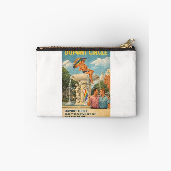 Item preview, Dupont Circle Washington DC Historic Fountain and Embassy Row designed and sold by Places On Earth.