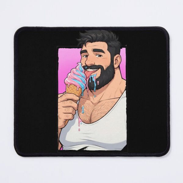 Item preview, Gay Bears Love Ice Cream | Gay Bear Summer Illustration designed and sold by BrokenLabel.