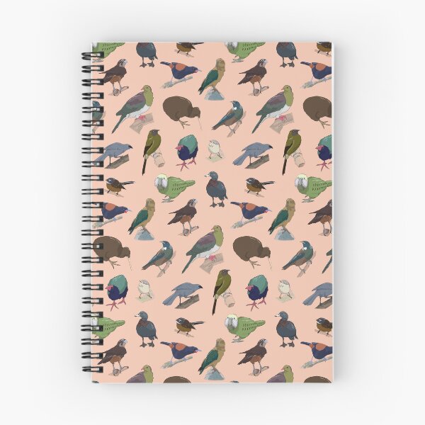 Item preview, Birds of New Zealand - Peach designed and sold by KitschClub.