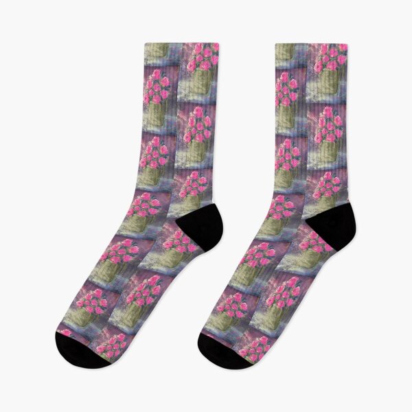 Item preview, Morning Light Is A Pastel Painting Of Flowers In A Vase designed and sold by Kimberly Sells Studio.