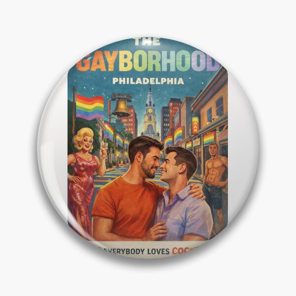 Item preview, Philadelphia Gayborhood Independence Hall and Washington Square West designed and sold by Places On Earth.