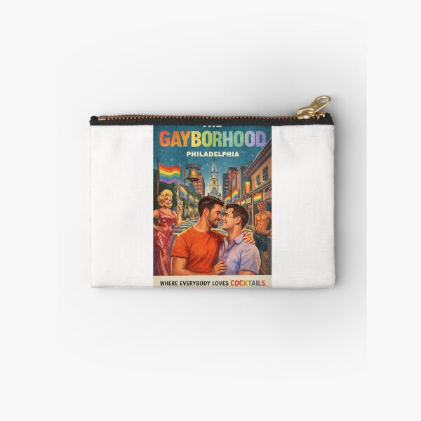 Item preview, Philadelphia Gayborhood Independence Hall and Washington Square West designed and sold by Places On Earth.
