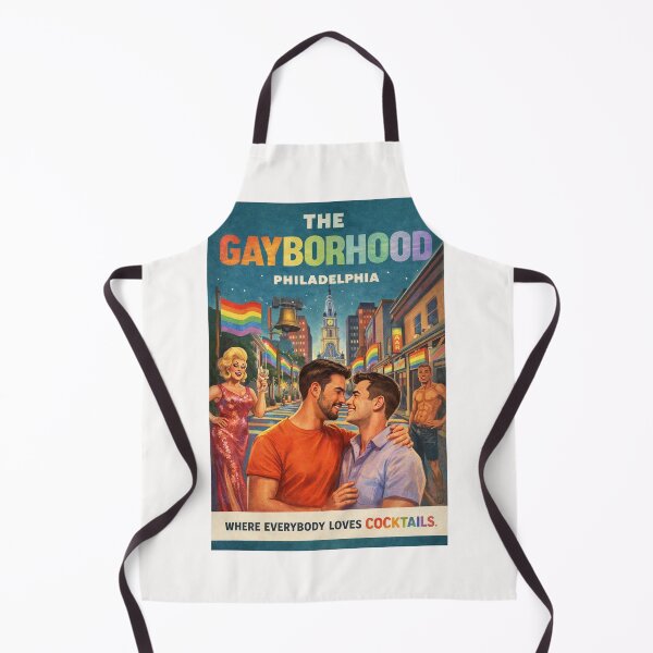 Item preview, Philadelphia Gayborhood Independence Hall and Washington Square West designed and sold by Places On Earth.