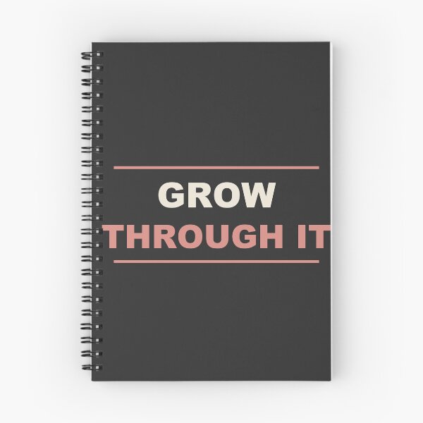 Item preview, Grow Through It - Funny Gardening designed and sold by RetroThreadWorks.