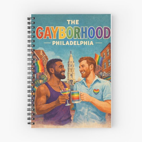 Item preview, Philadelphia Gayborhood Center City and Washington Square West Streets designed and sold by Places On Earth.
