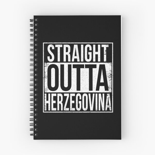 Item preview, STRAIGHT OUTTA HERZEGOVINA designed and sold by Bruiserstang.