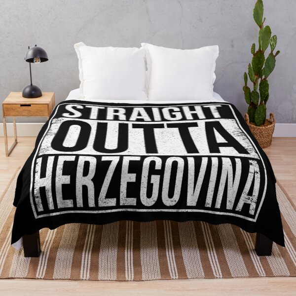 Item preview, STRAIGHT OUTTA HERZEGOVINA designed and sold by Bruiserstang.
