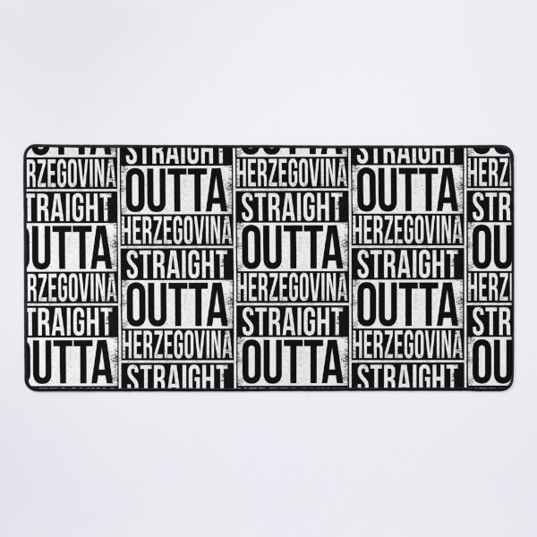 Item preview, STRAIGHT OUTTA HERZEGOVINA designed and sold by Bruiserstang.