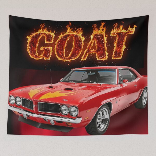 Item preview, GTO the GOAT of Muscle designed and sold by MountainRoisin.