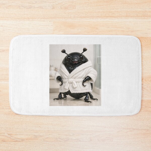 Item preview, Cozy Bathrobe Dung Beetle designed and sold by Sillytoe.