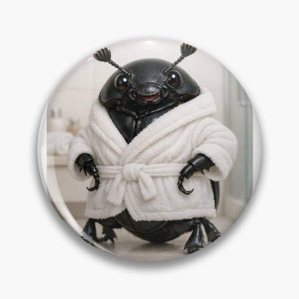 Item preview, Cozy Bathrobe Dung Beetle designed and sold by Sillytoe.