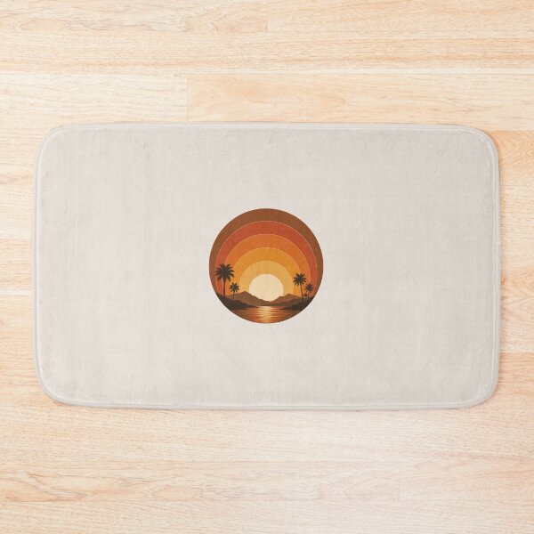Item preview, Retro 1970s Sunset Silhouette Design designed and sold by NeoSakura.