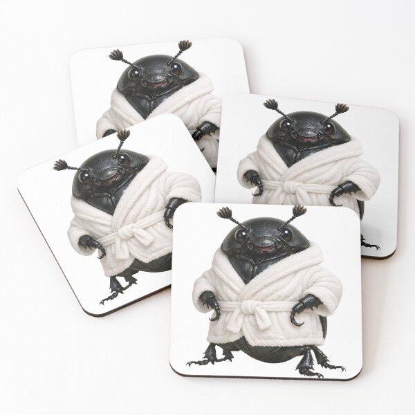 Item preview, Relaxing Bathrobe Dung Beetle designed and sold by Sillytoe.