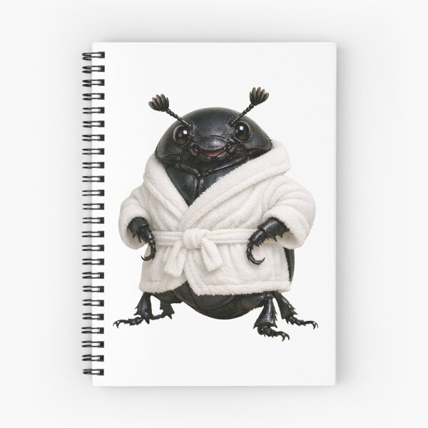Item preview, Relaxing Bathrobe Dung Beetle designed and sold by Sillytoe.