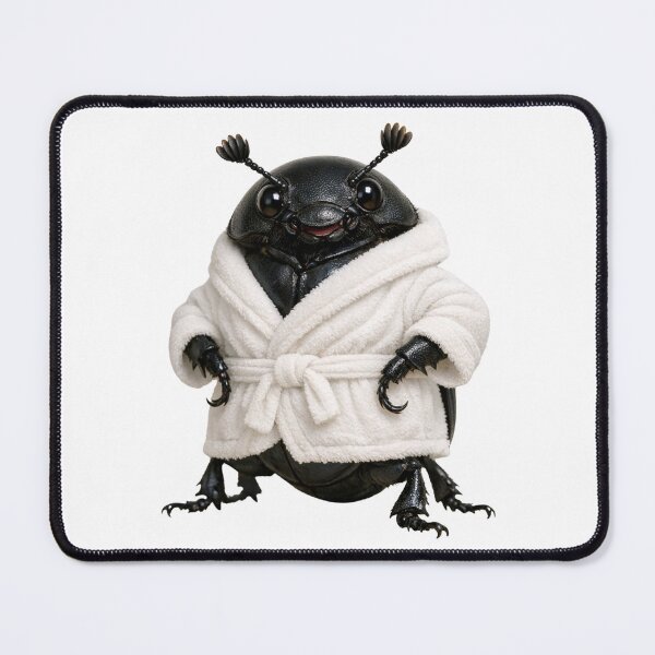 Item preview, Relaxing Bathrobe Dung Beetle designed and sold by Sillytoe.