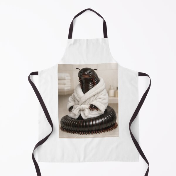 Item preview, Cozy Bathrobe Giant African Millipede designed and sold by Sillytoe.