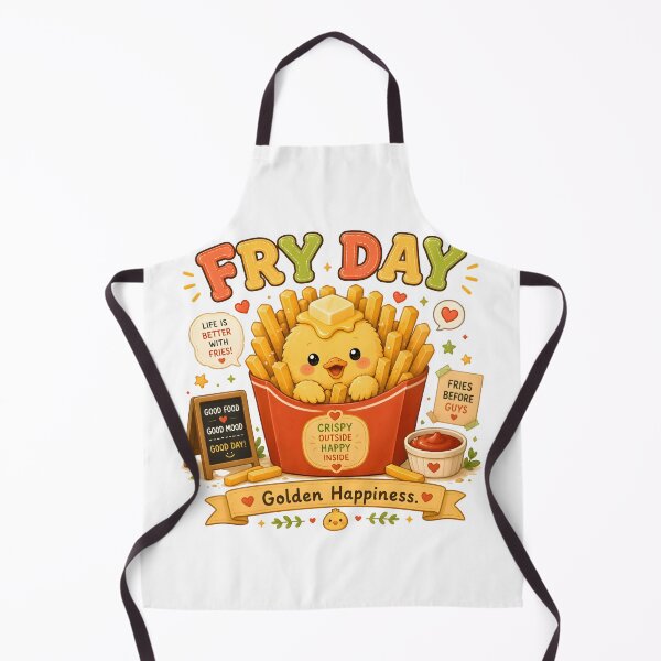 Item preview, Cute French Fry Chick Kawaii T-Shirt | Fry Day Golden Happiness Foodie Chicken Gift designed and sold by Snackwear Apparel.