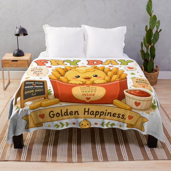 Item preview, Cute French Fry Chick Kawaii T-Shirt | Fry Day Golden Happiness Foodie Chicken Gift designed and sold by Snackwear Apparel.