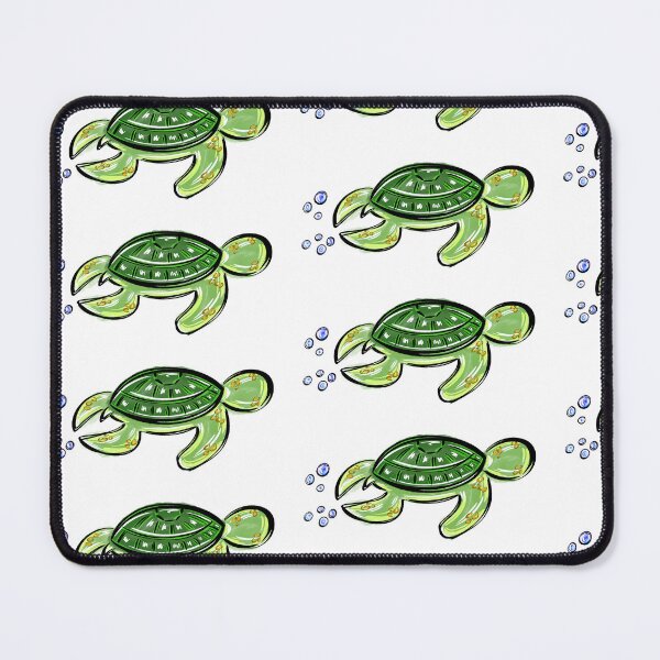 Item preview, Swimming turtle designed and sold by Etkennedy.