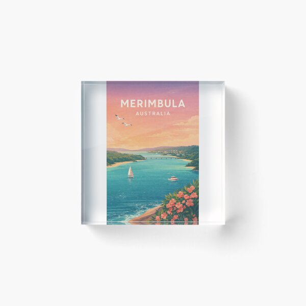 Item preview, Merimbula Sapphire Coast Estuary and New South Wales Coastal Panorama designed and sold by Places On Earth.