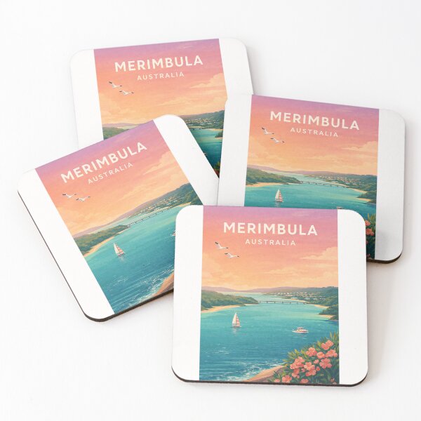 Item preview, Merimbula Sapphire Coast Estuary and New South Wales Coastal Panorama designed and sold by Places On Earth.