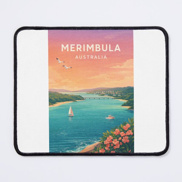 Item preview, Merimbula Sapphire Coast Estuary and New South Wales Coastal Panorama designed and sold by Places On Earth.